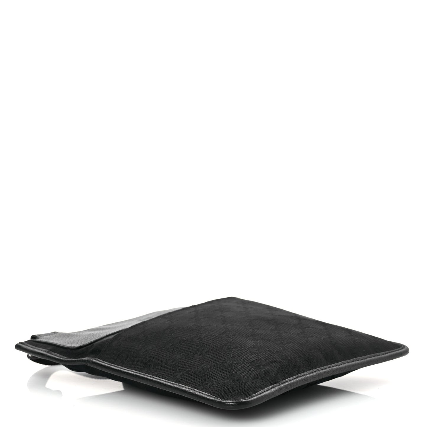 GG Monogram Messenger Crossbody Bag Black