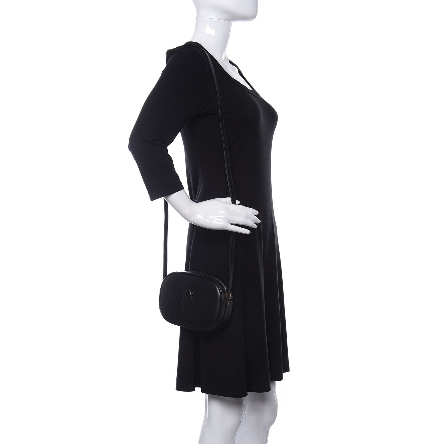 Calfskin Le 61 Camera Bag Black