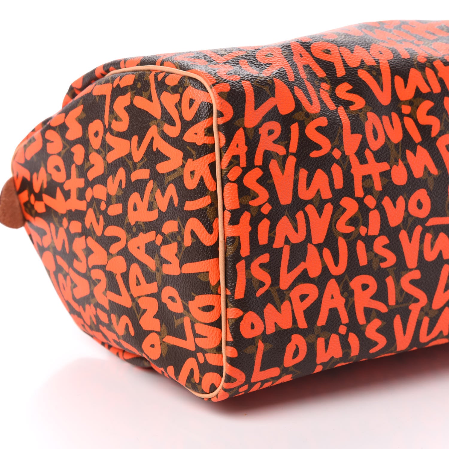 Louis Vuitton Monogram Graffiti Speedy 30 Orange 7 of 9