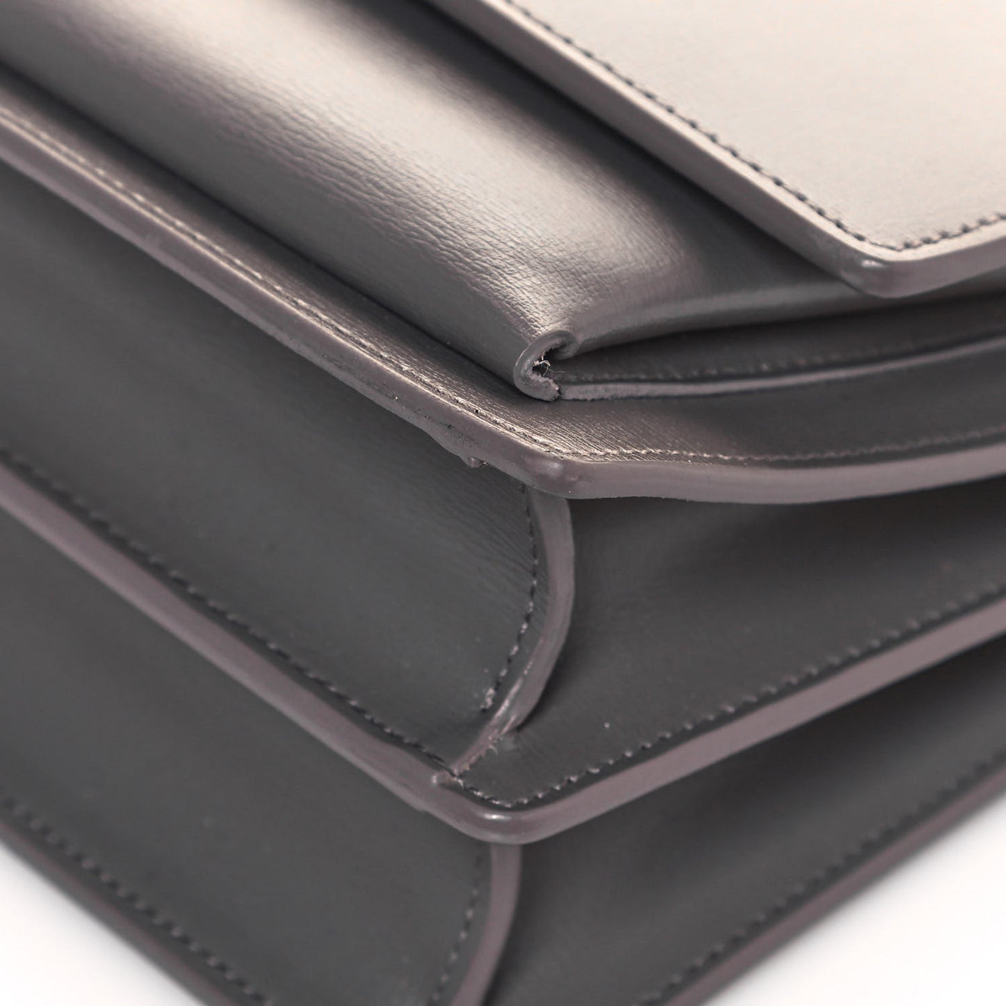 Calfskin Medium Monogram Sunset Fog