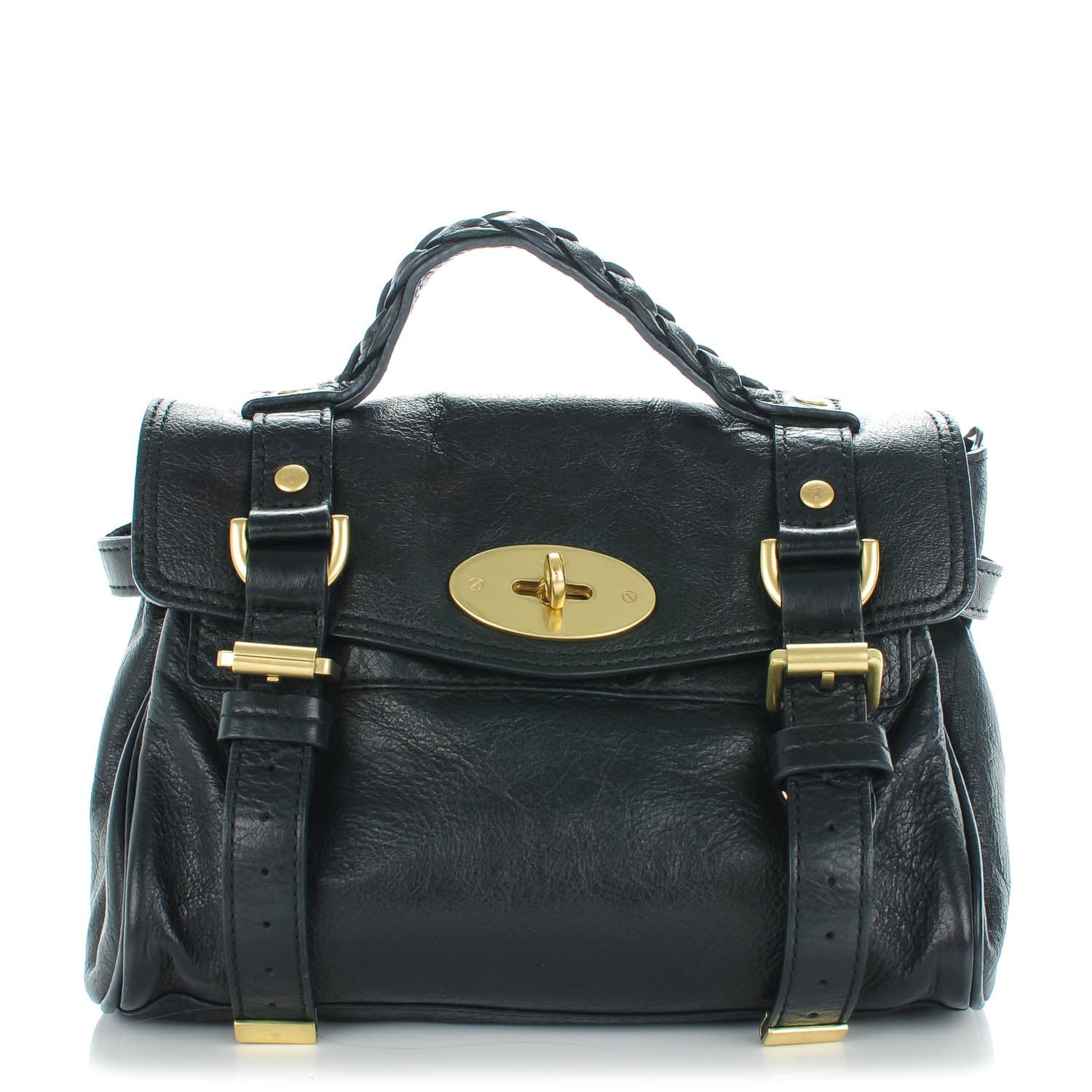Mulberry Soft Buffalo Mini Alexa Black 1 of 7