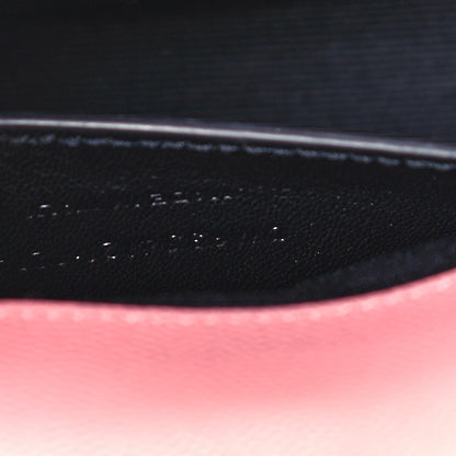 Saint Laurent Grain De Poudre Small Classic Monogram Kate Satchel Old Rose 7 of 10