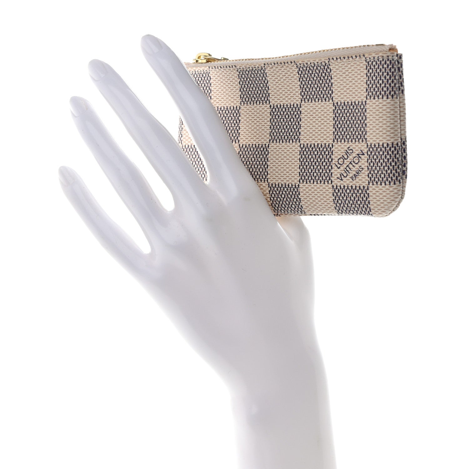 Louis Vuitton Damier Azur Key Pouch 2 of 8