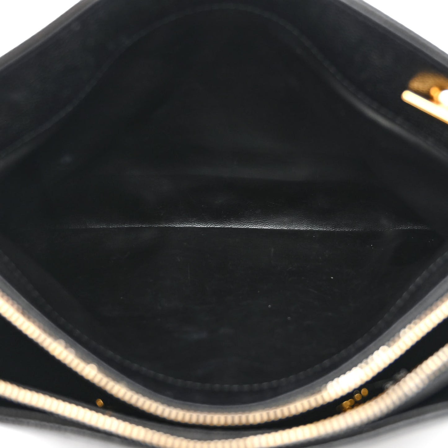 Caviar Large CC Shoulder Bag Black