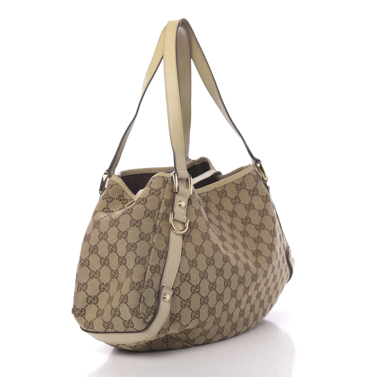 Gucci Monogram Medium Abbey Shoulder Bag Off White 4 of 21
