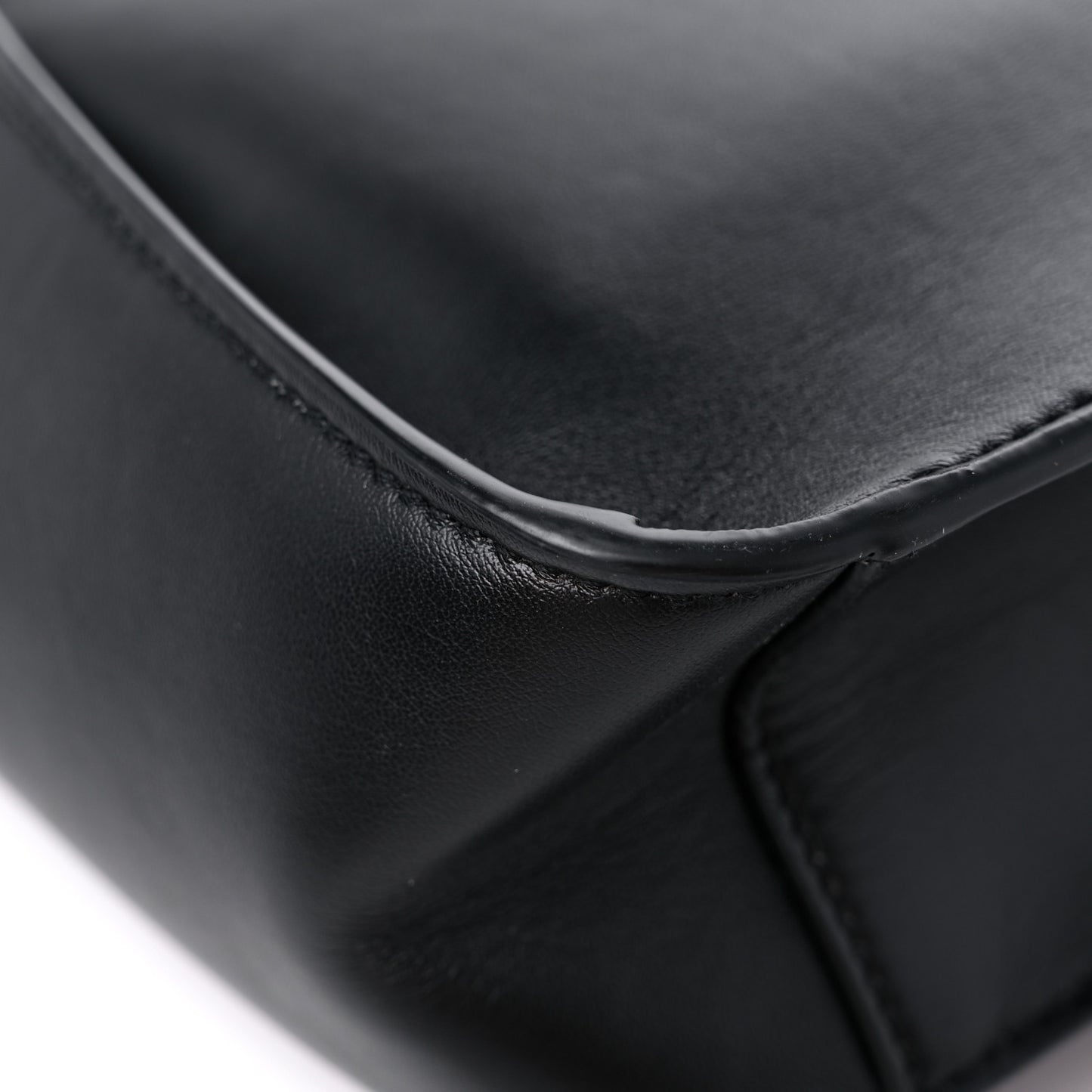 Eco Alter Nappa Perforated Logo Mini Crossbody Black