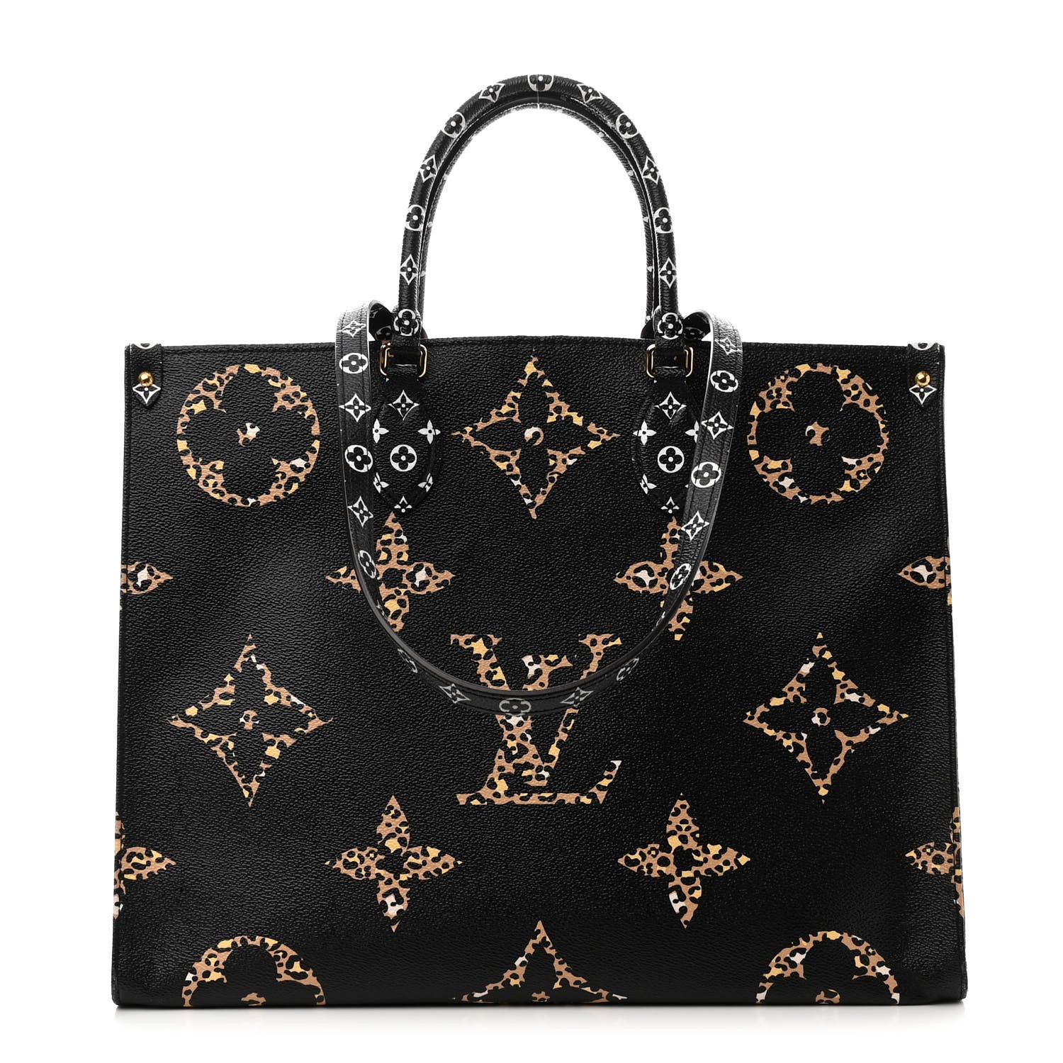 Louis Vuitton Monogram Giant Jungle Onthego GM Black 1 of 8