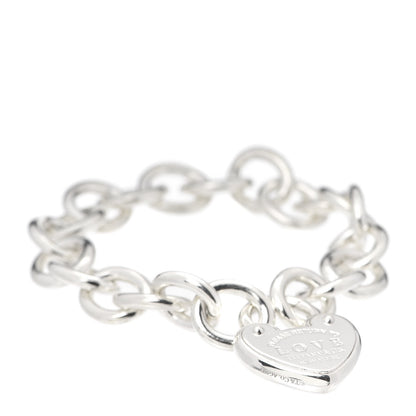 Tiffany Sterling Silver Return to Love Lock Bracelet 1 of 6