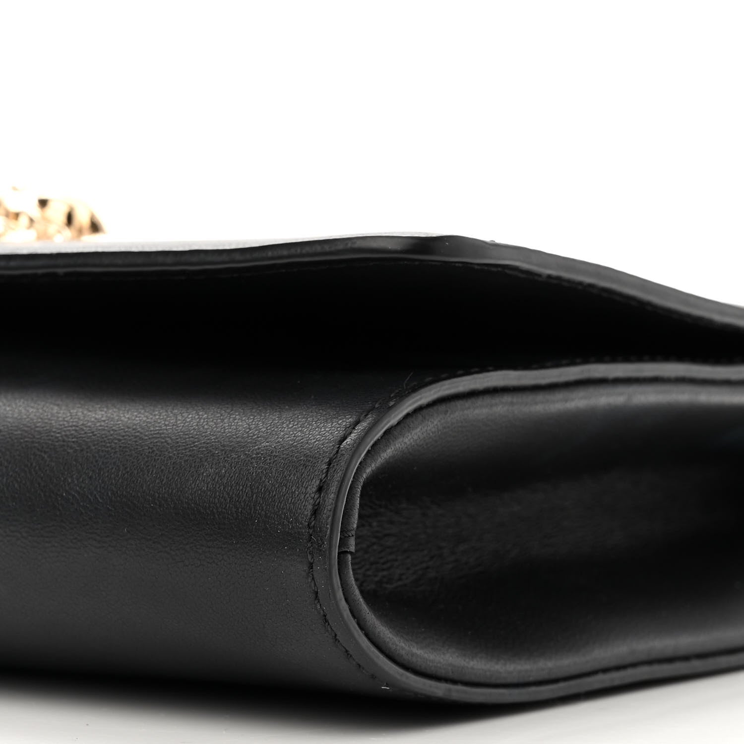 Versace Vitello Palazzo Medusa Evening Clutch Bag Black 10 of 16