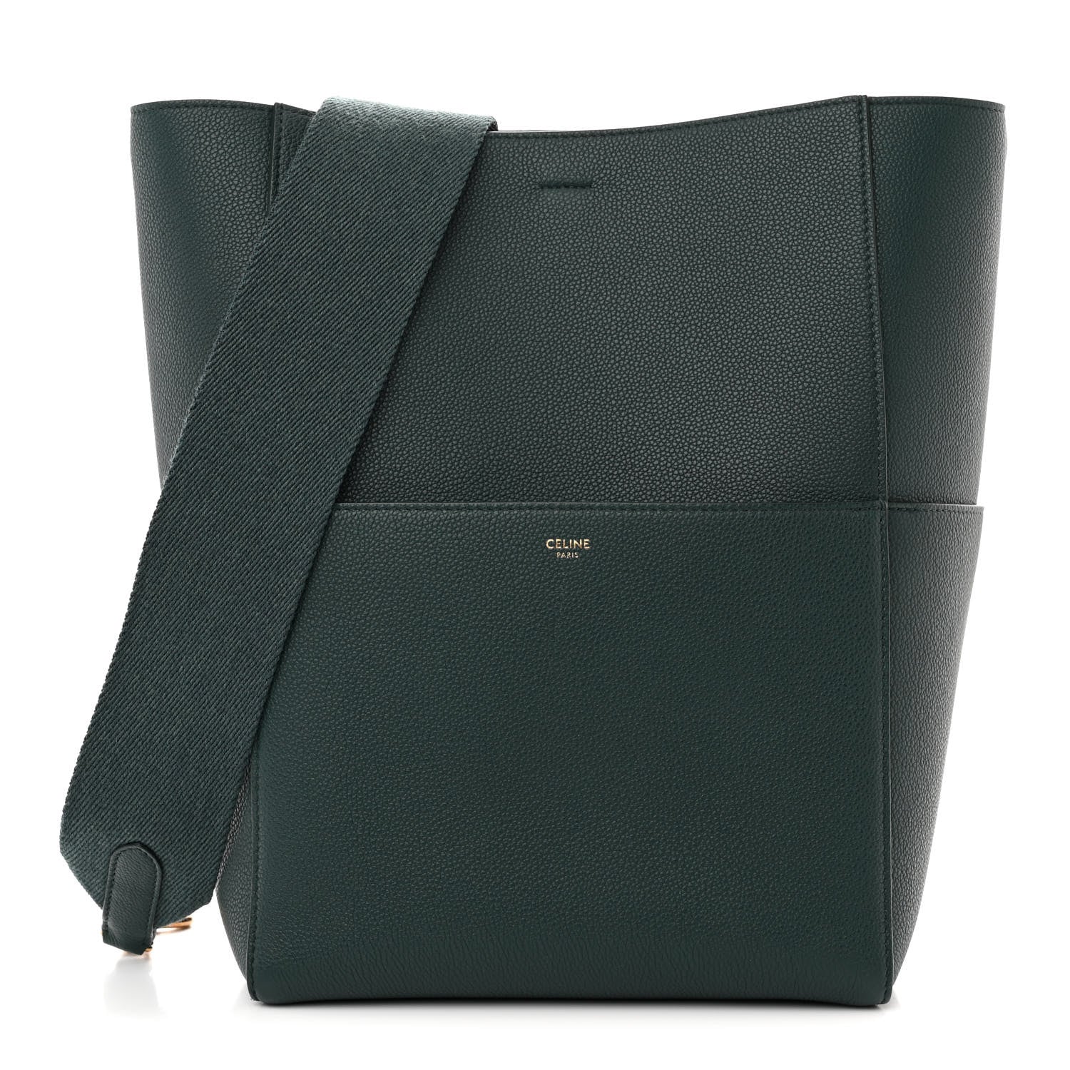 Celine Soft Grained Calfskin Sangle Bucket Bag Amazone 1 of 10