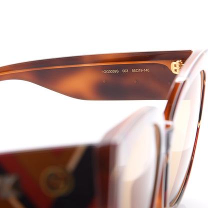 Gucci Acetate Square Frame Sunglasses GG0059S Multicolor 5 of 6