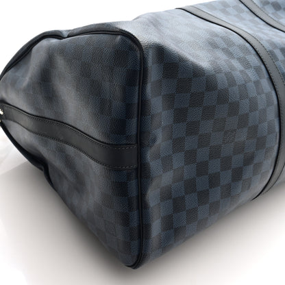 Louis Vuitton Damier Cobalt Keepall Bandouliere 55 9 of 10