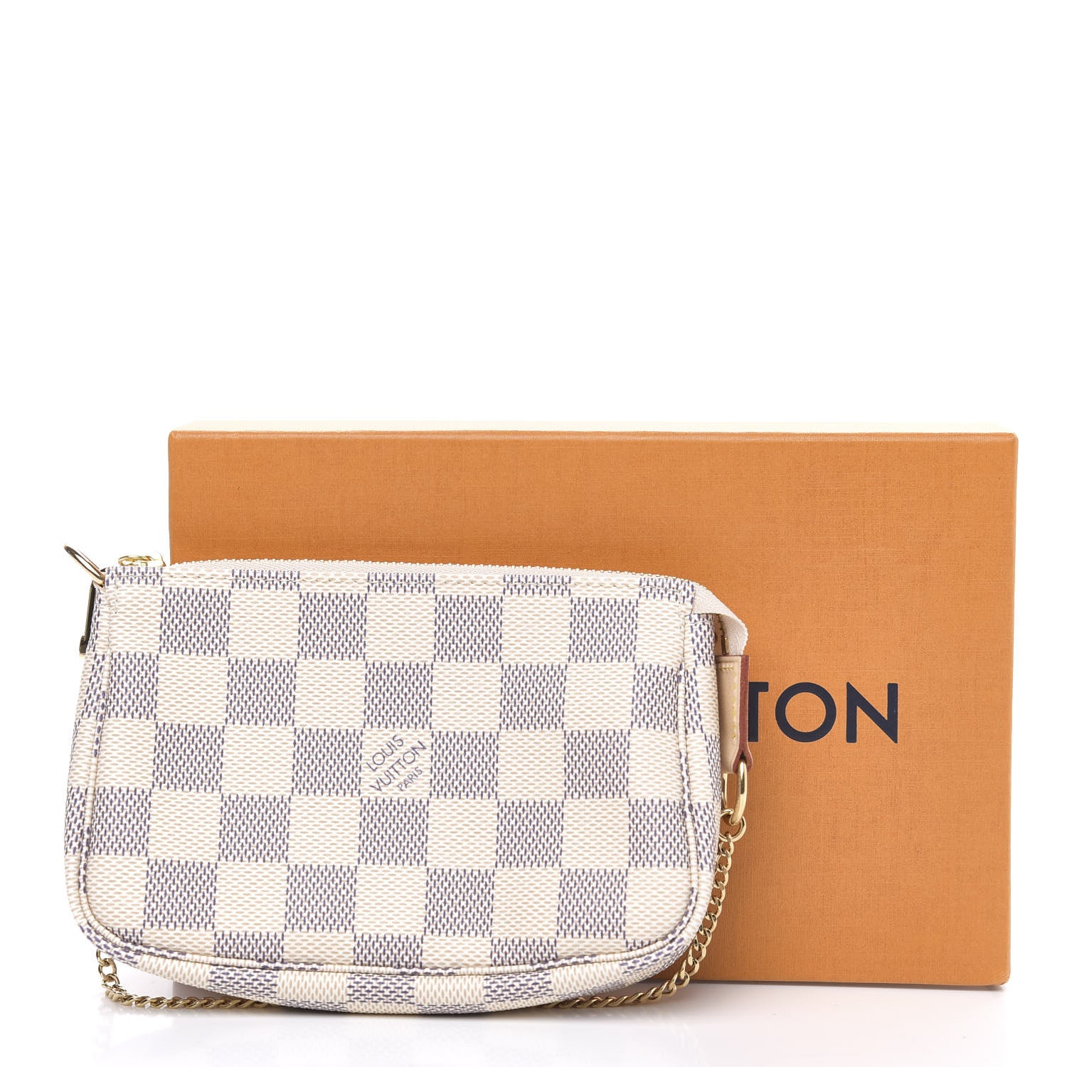 Louis Vuitton Damier Azur Mini Pochette Accessories 8 of 8