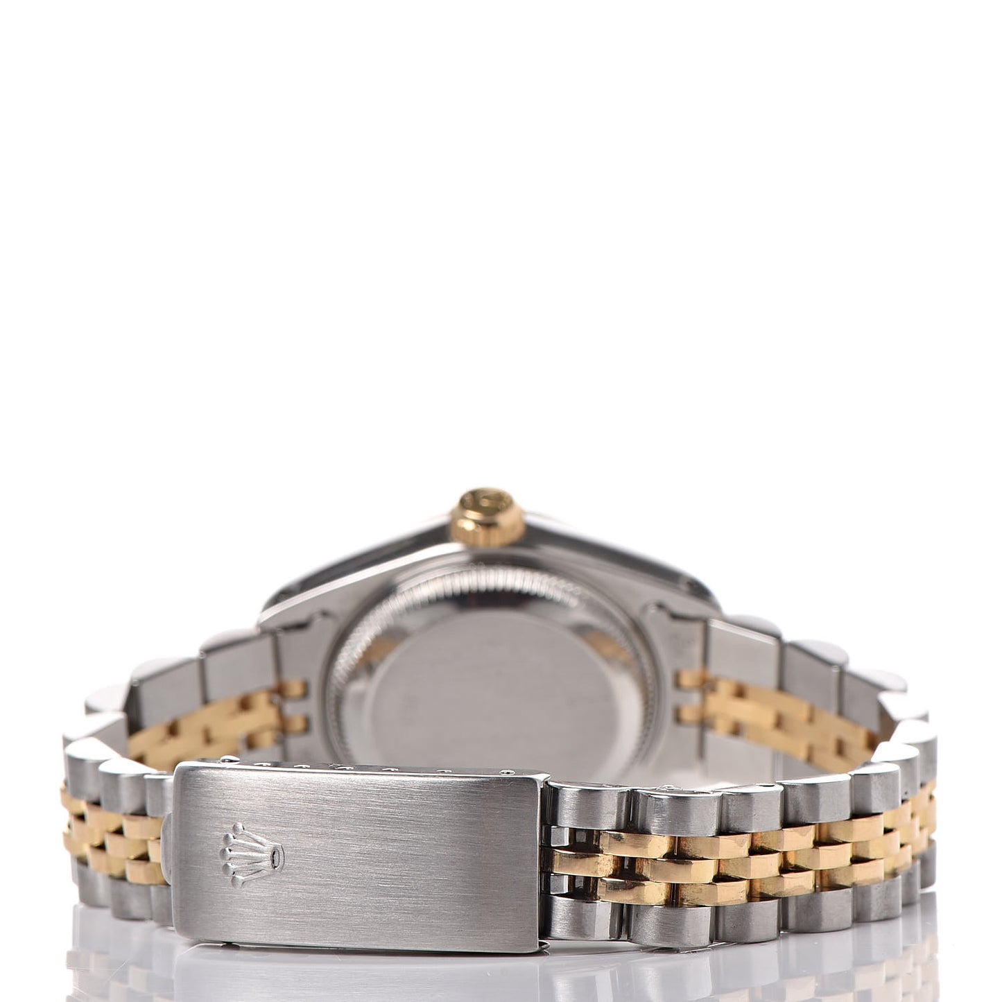 Stainless Steel 18K Yellow Gold Diamond 26mm Oyster Perpetual Datejust Watch Champagne Jubilee 69173