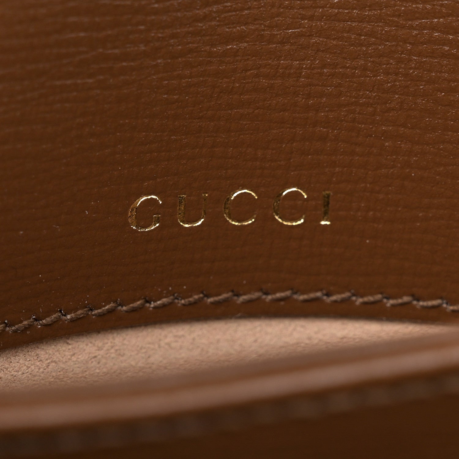 Gucci GG Supreme Monogram Horsebit 1955 Belt Bag Beige Brown Sugar 6 of 12