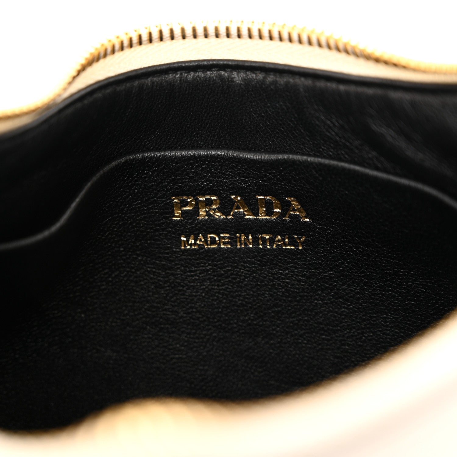 Prada Soft Calfskin Arque Shoulder Bag White 6 of 10