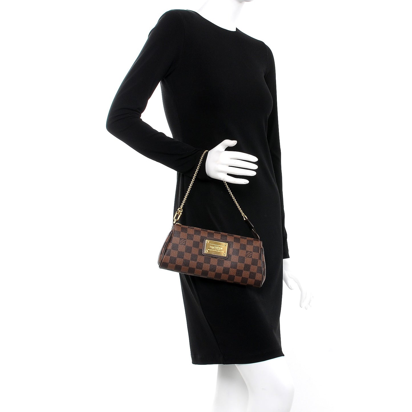 Damier Ebene Eva Clutch
