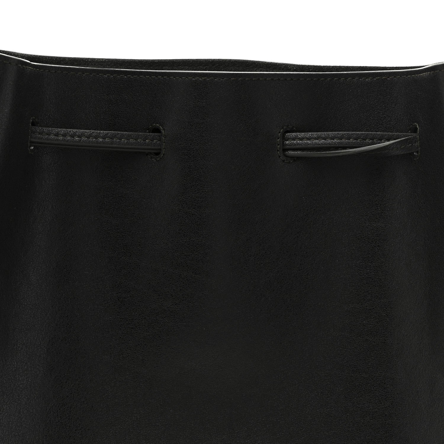 Saint Laurent Calfskin Large Bucket Bag New Vert Fonce 8 of 10