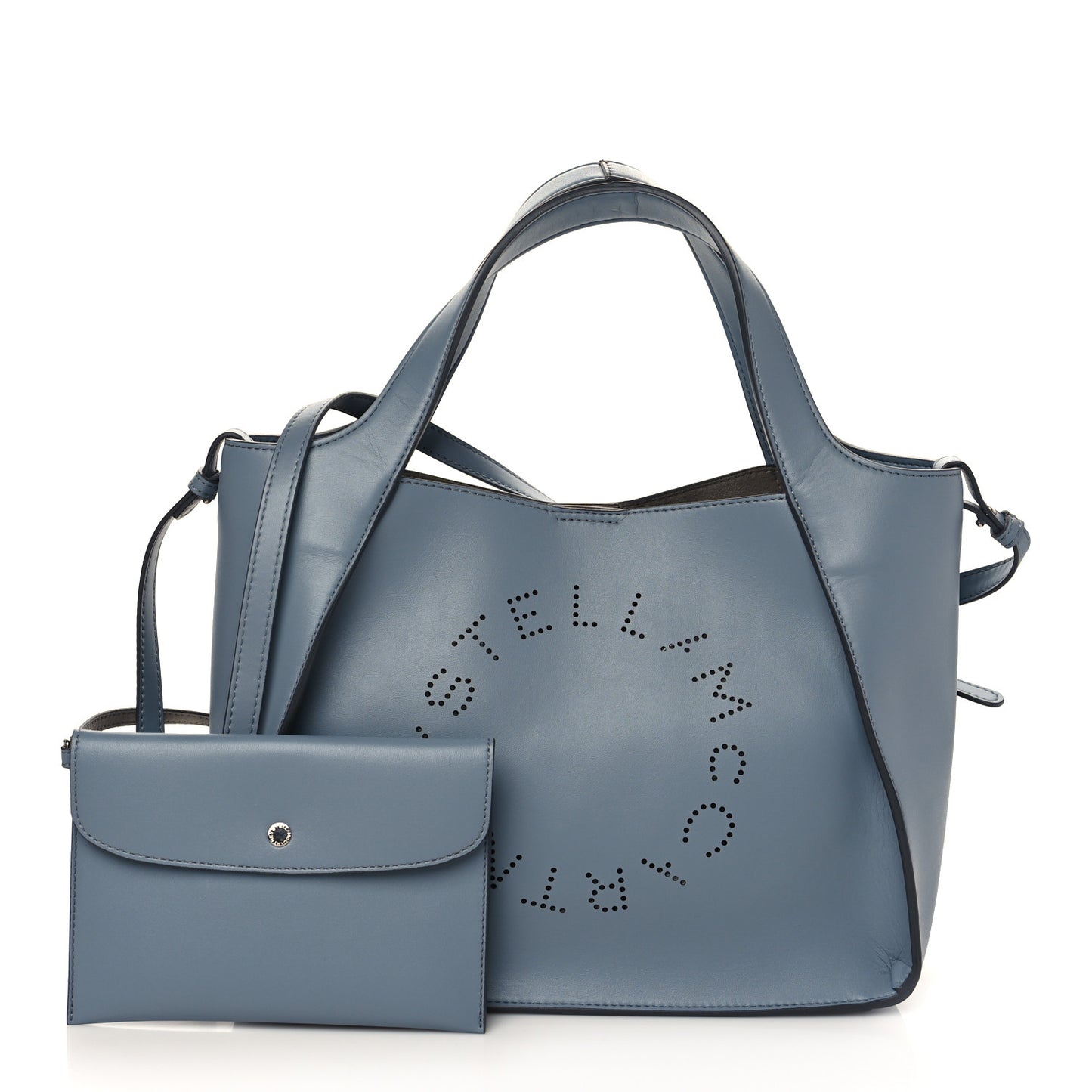 Eco Alter Nappa Perforated Logo Crossbody Thunder