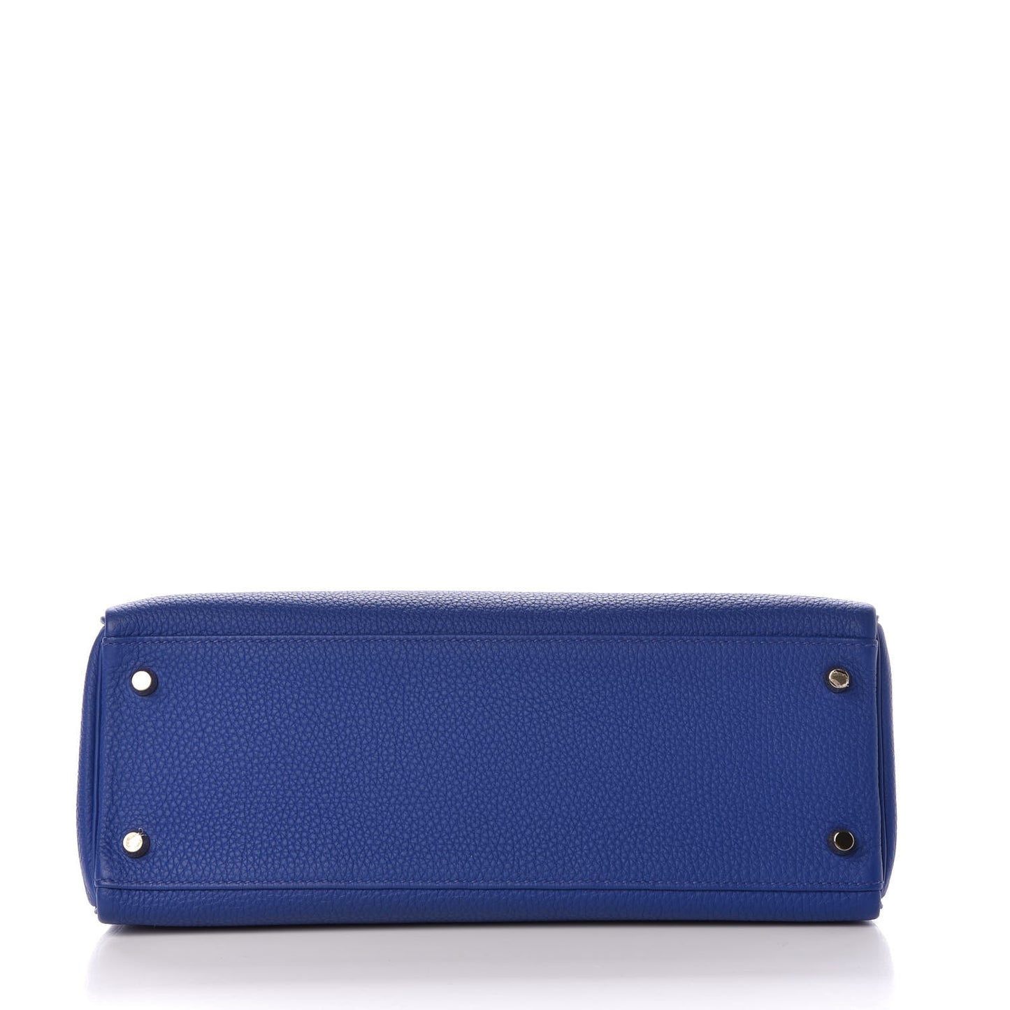 Togo Horseshoe Kelly Retourne 32 Bleu Electrique Rouge H