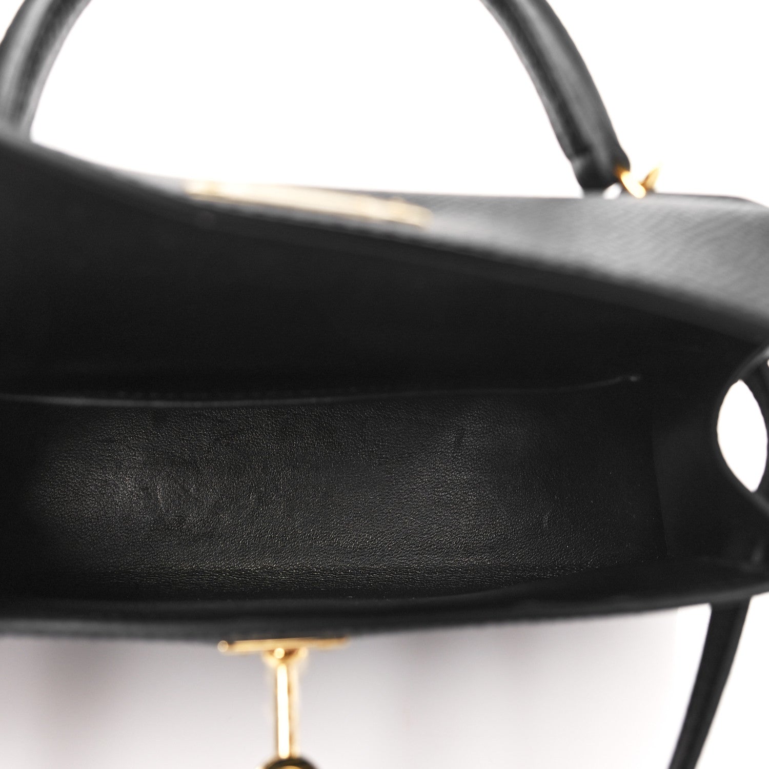 Hermes Epsom Mini Kelly Sellier 20 Black 5 of 11