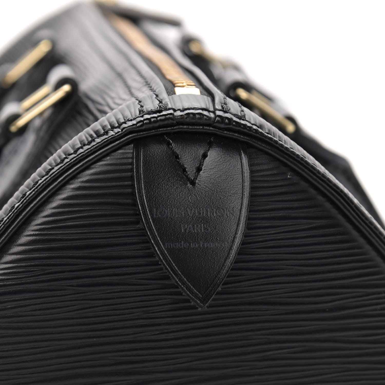 Louis Vuitton Epi Speedy 25 Black 8 of 13