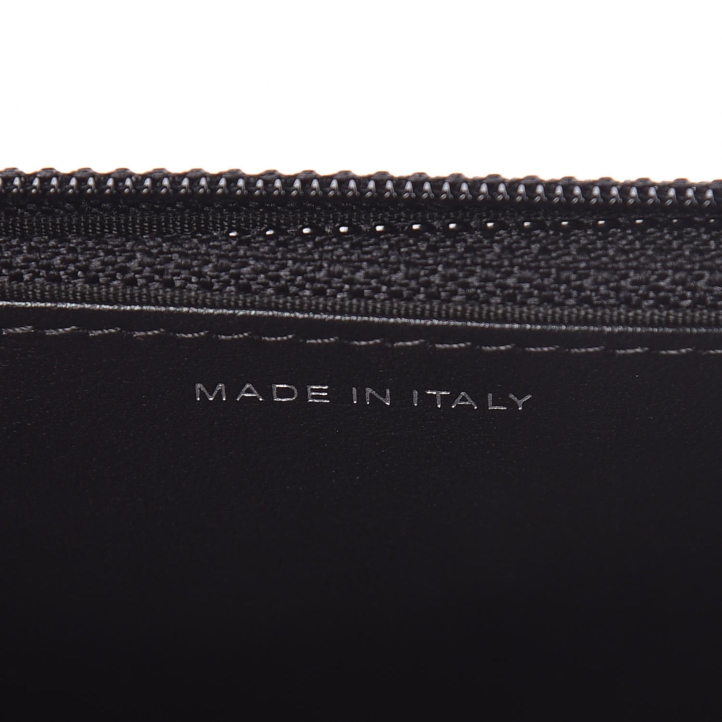 Aged Calfskin Quilted Tassel Wallet On Chain WOC Black