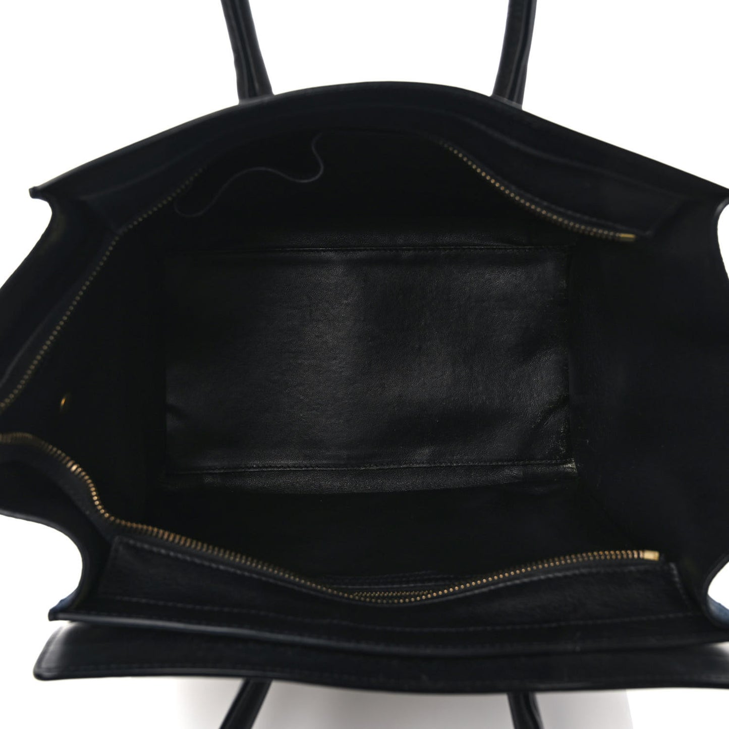 Smooth Calfskin Suede Mini Tri-Color Luggage Beige