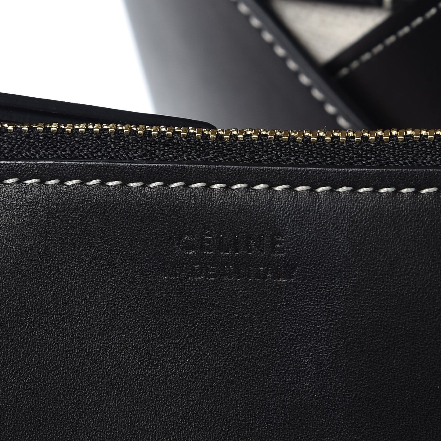 Calfskin Large Holdall Shoulder Bag Black