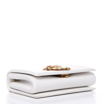 Dolce & Gabbana Nappa Devotion Crossbody Bag Blanco Ottico 4 of 10
