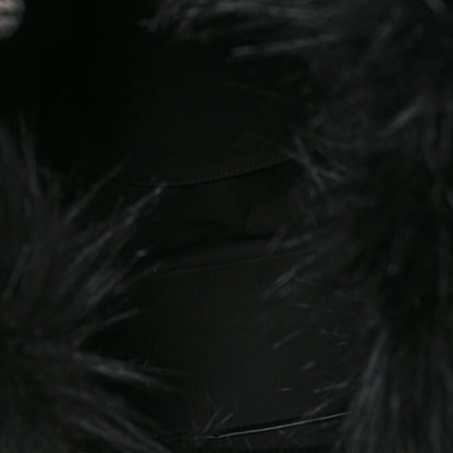 Tom Ford Faux Fur Large Bianca Hobo Black 5 of 11