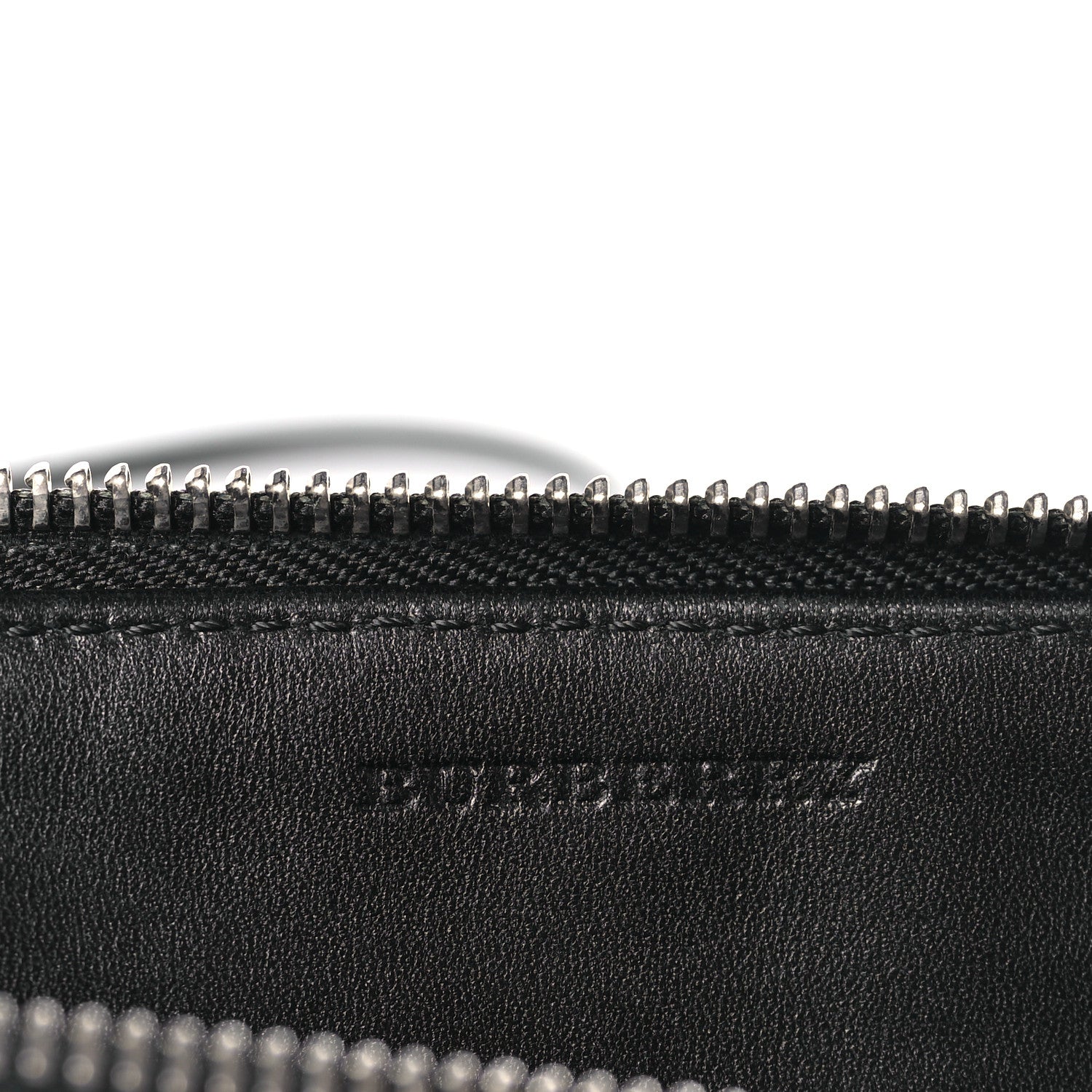 Burberry Mega Check Peyton Crossbody Clutch Bag Black 6 of 8