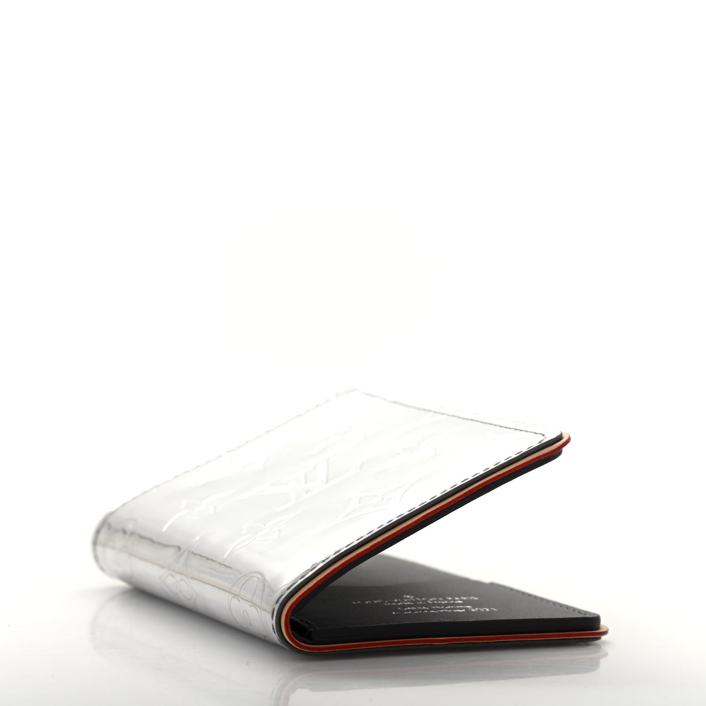 Monogram Mirror Slender Pocket Organizer