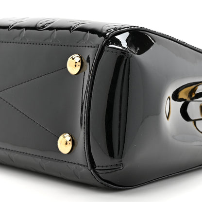 Louis Vuitton Vernis Montaigne BB Black 7 of 8