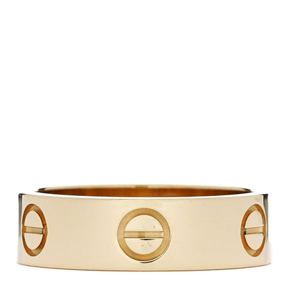 Cartier 18K Yellow Gold 5.5mm LOVE Ring 53 6.5 1 of 4