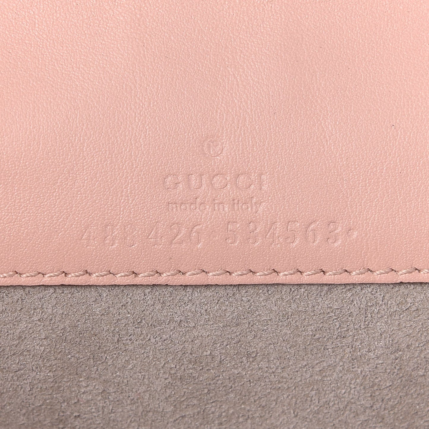 Calfskin Matelasse GG Marmont Mini Bag Perfect Pink