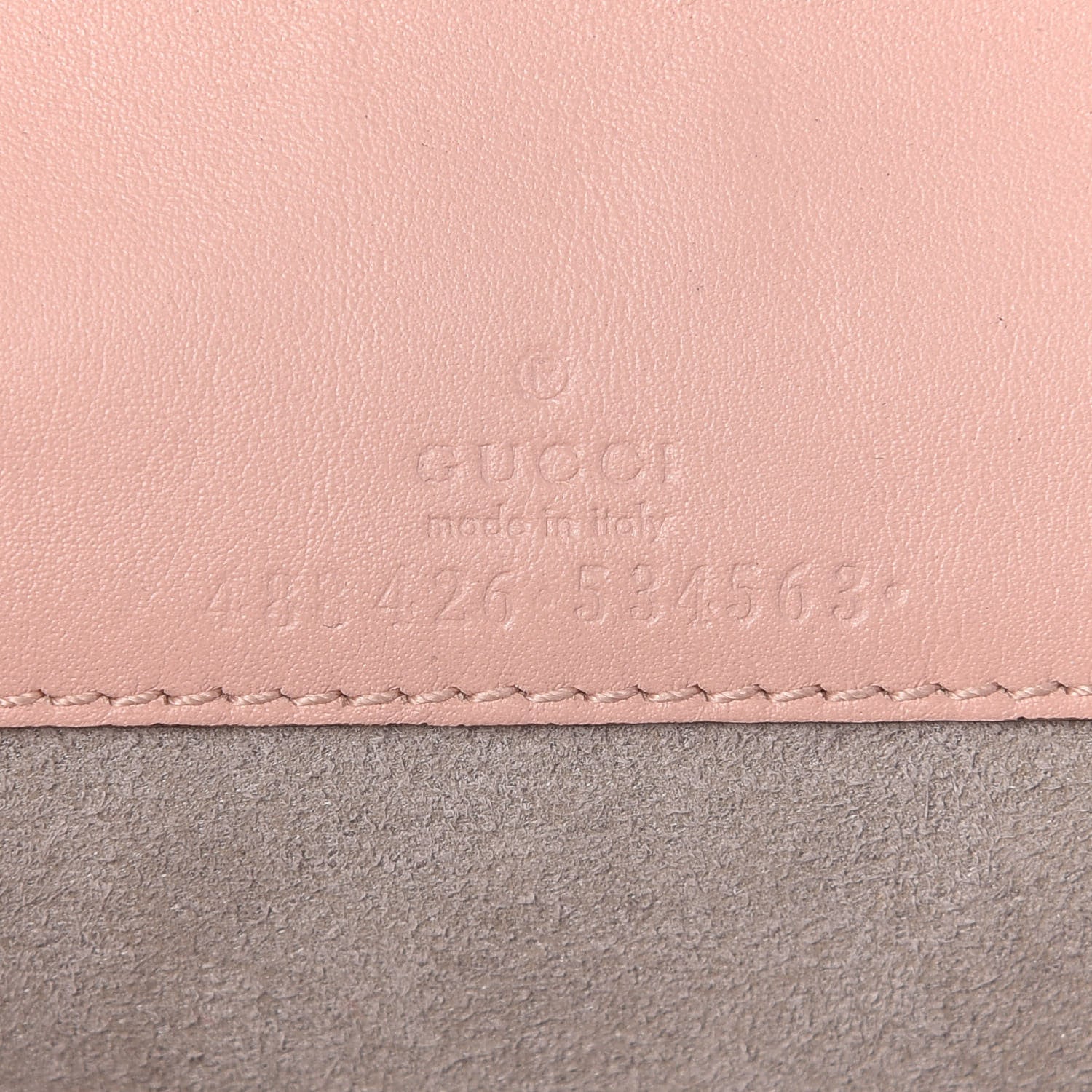 Gucci Calfskin Matelasse GG Marmont Mini Bag Perfect Pink 6 of 8