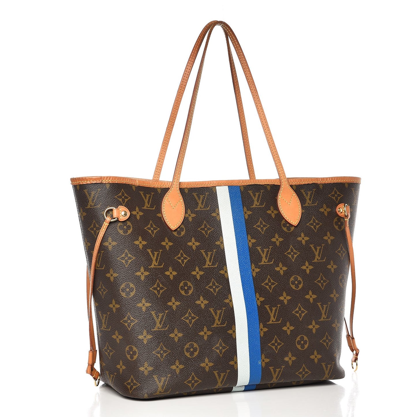 Monogram My LV Heritage Neverfull MM Blue De France Gris