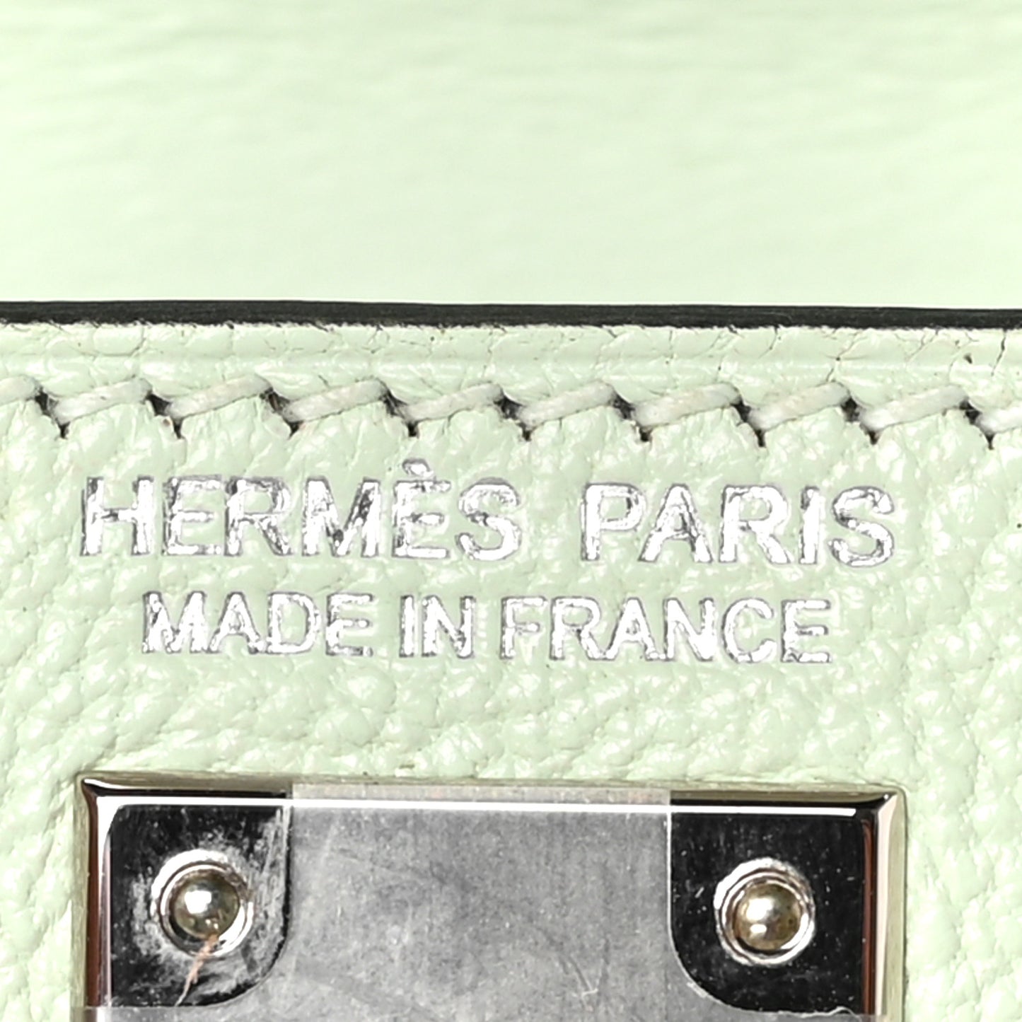 Chevre Mysore Mini Kelly Sellier 20 Vert Fizz
