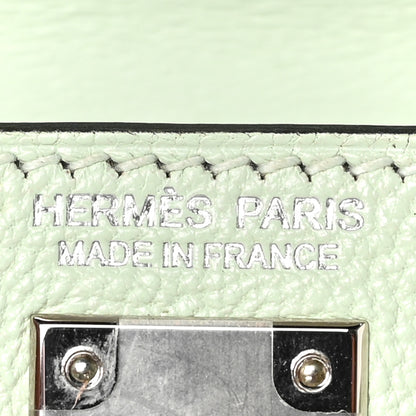 Hermes Chevre Mysore Mini Kelly Sellier 20 Vert Fizz 6 of 8