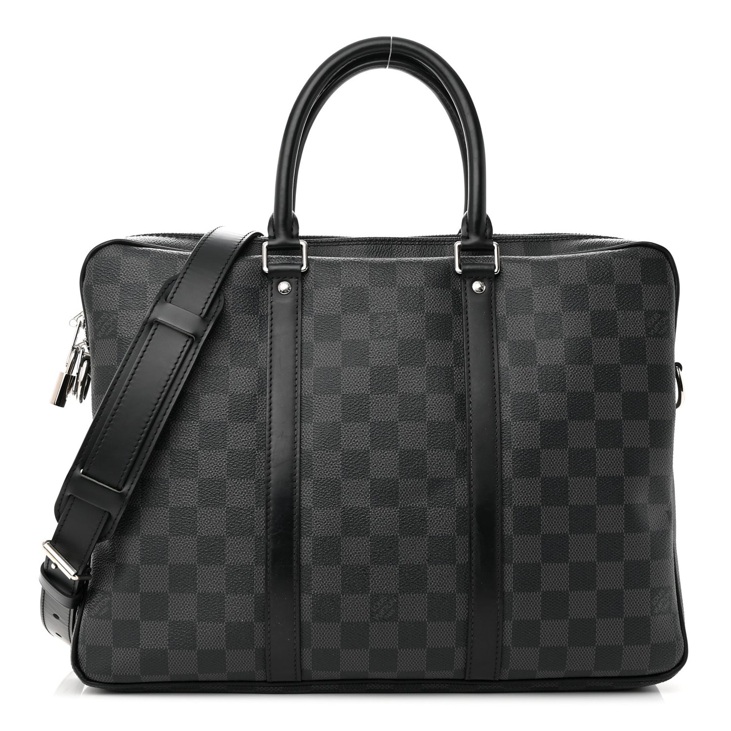 Damier Graphite Porte Documents Voyage PM