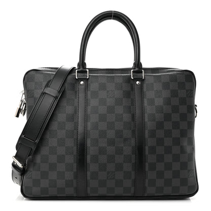 Louis Vuitton Damier Graphite Porte Documents Voyage PM 1 of 16