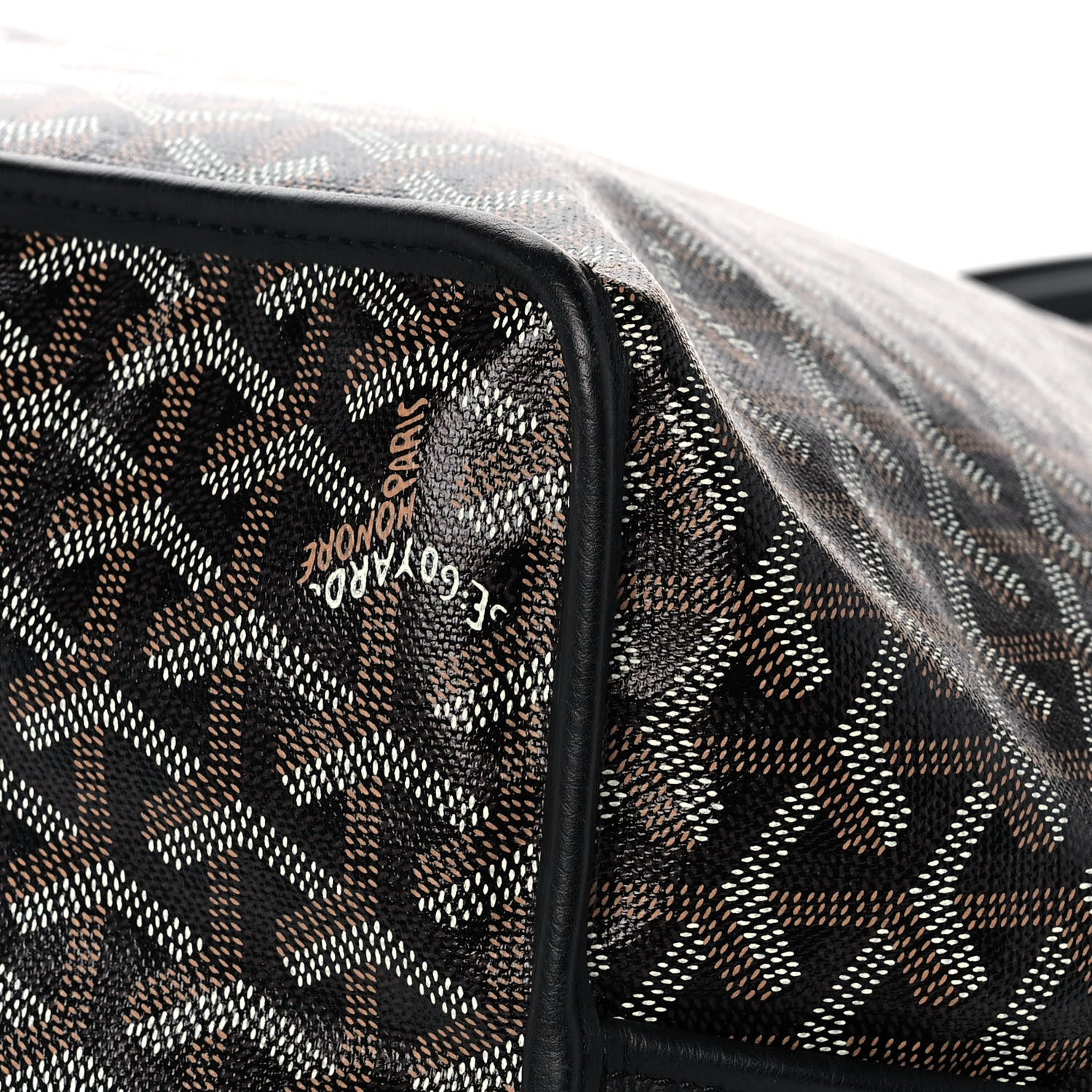 Goyard Goyardine Reversible Anjou GM Black 6 of 22
