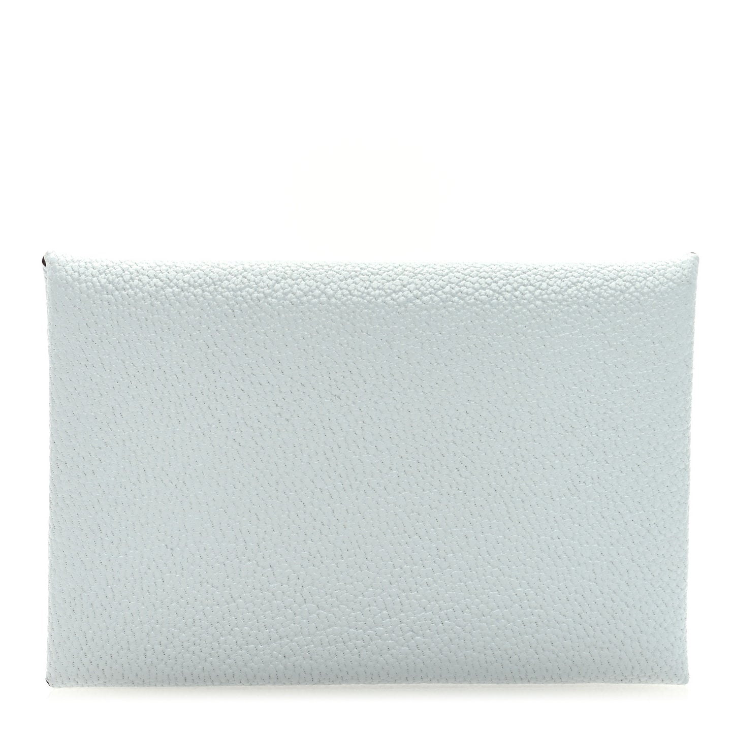 Chevre Mysore Verso Calvi Card Case Bleu Brume Brique