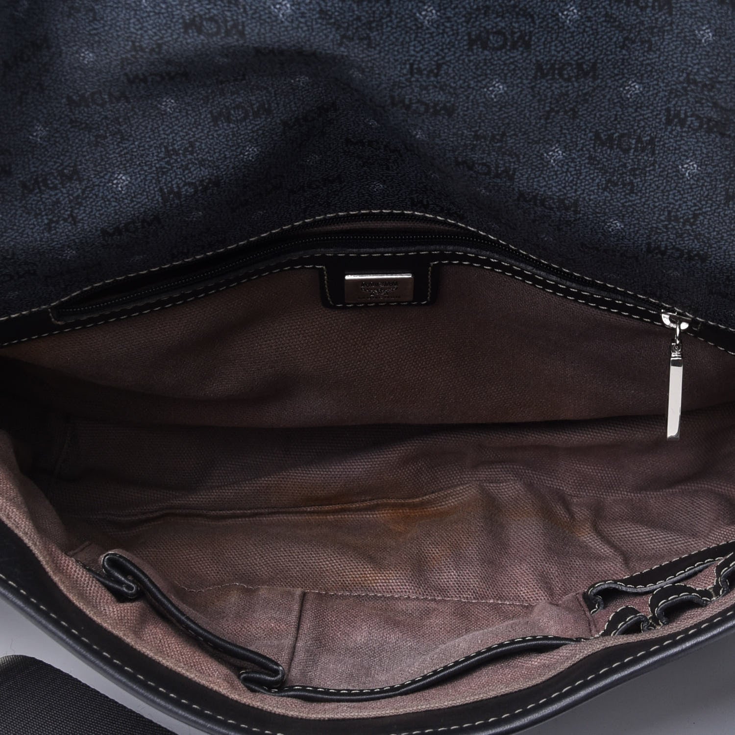 MCM Visetos Messenger Bag Black 4 of 4