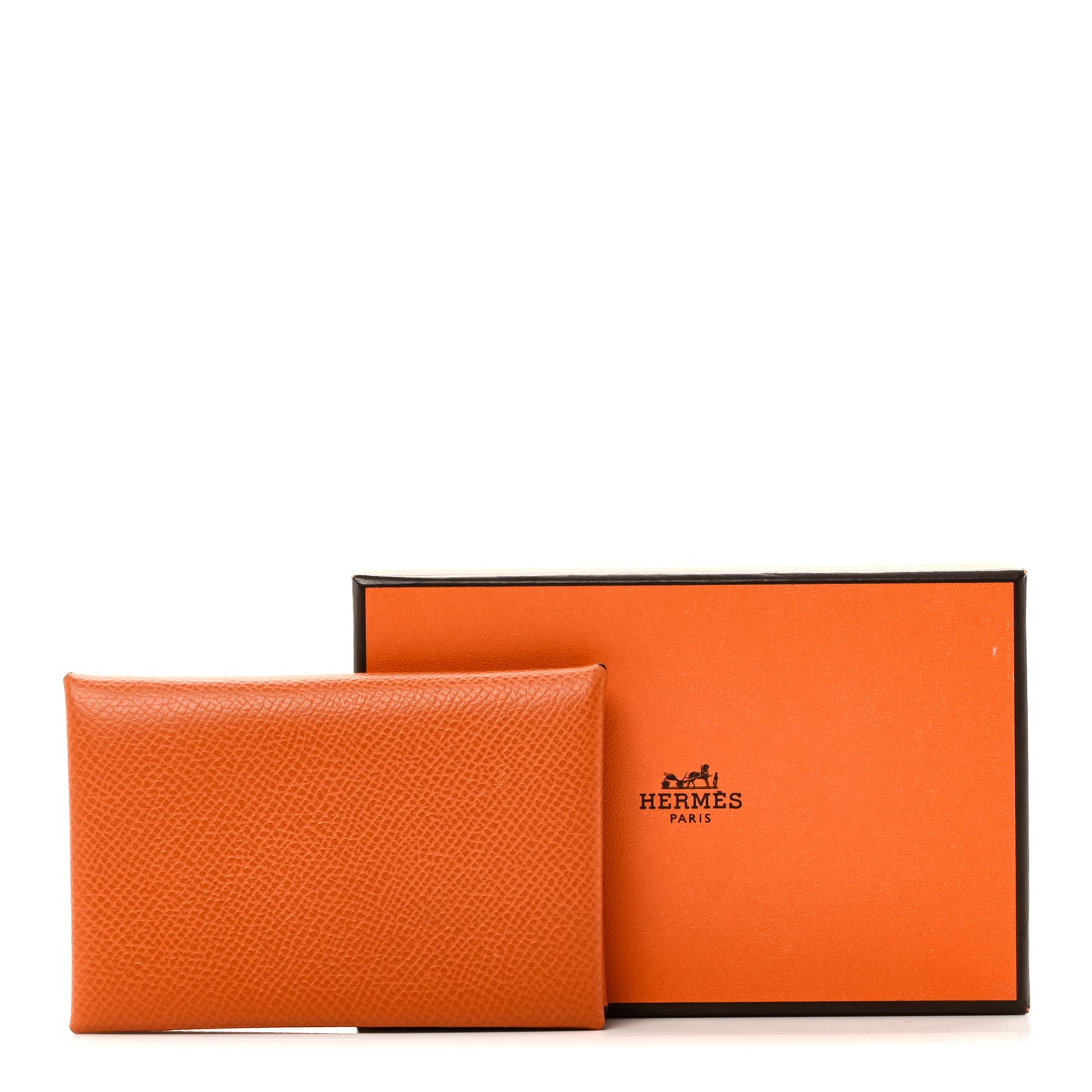 Epsom Verso Calvi Card Case Orange Céleste