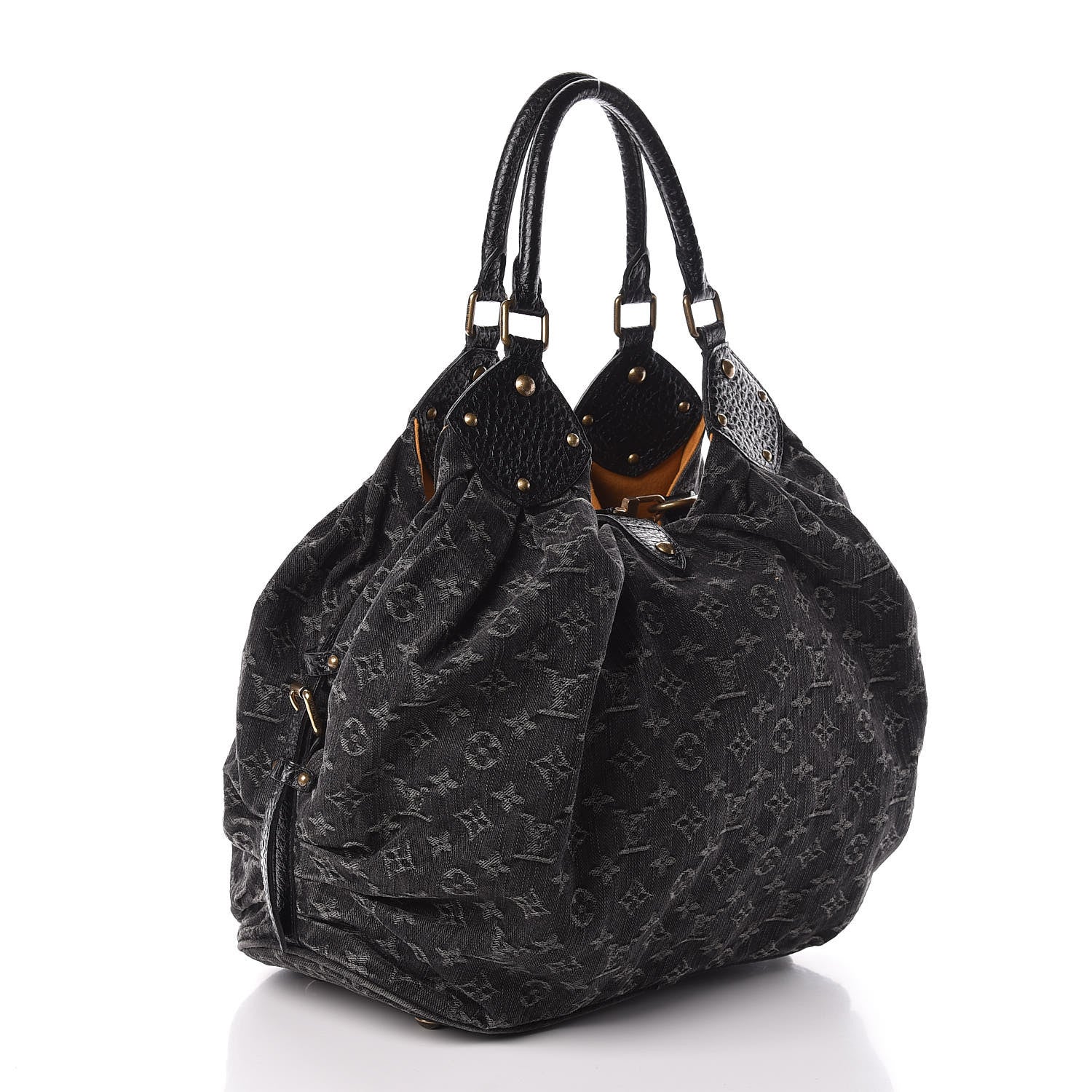 Louis Vuitton Denim Mahina XL Black 3 of 8