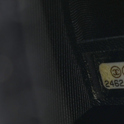 Chanel Metallic Lambskin Velvet Quilted Medium Flap Black 7 of 11