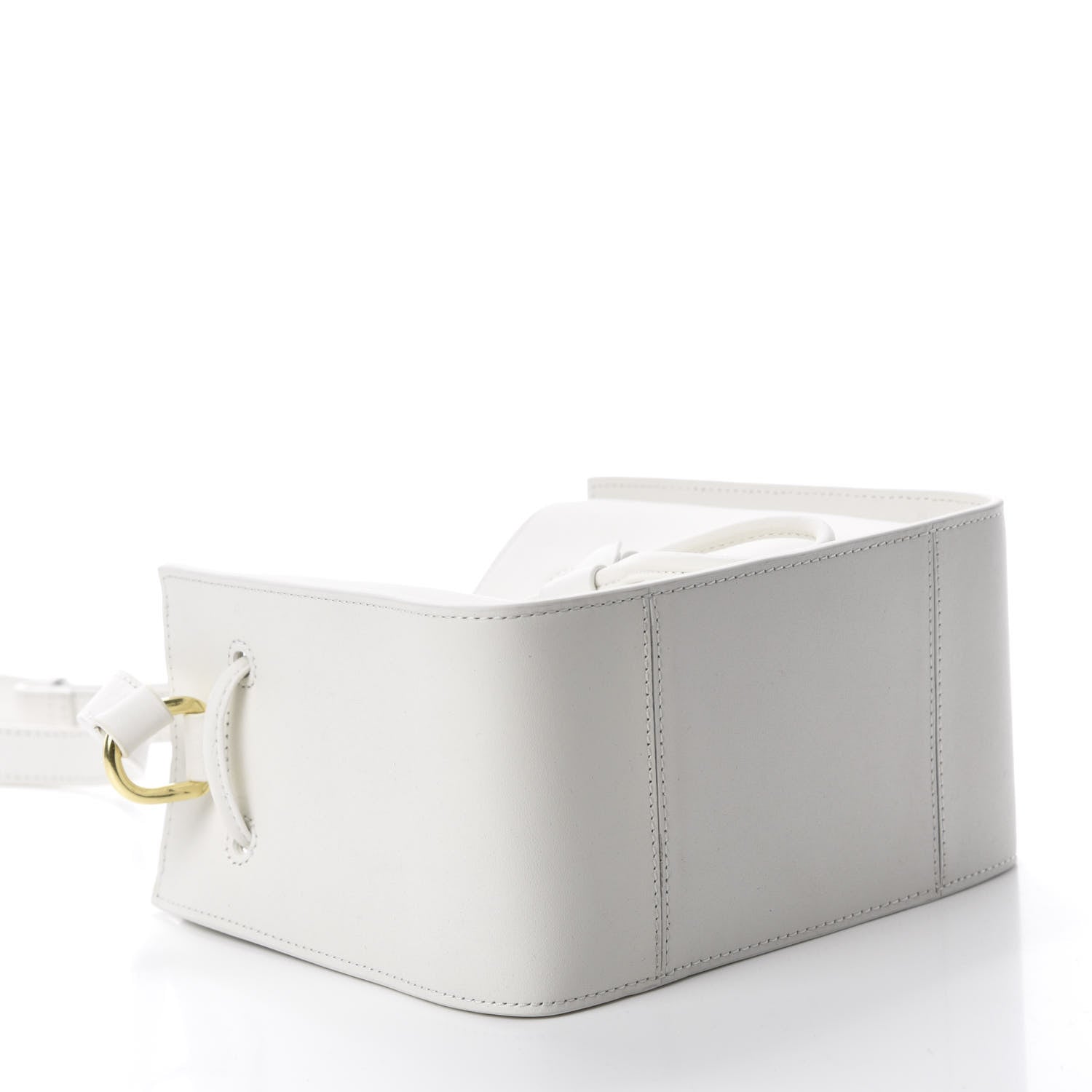 3.1 Phillip Lim 3.1 Smooth Calfskin Mini Soleil Bucket Bag White 3 of 9