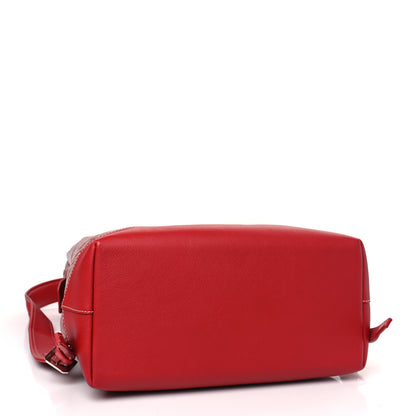 Goyard Goyardine Calfskin Cisalpin MM Backpack Red 4 of 8